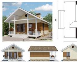 DIY seoska kuća: jeftini projekti modernog dizajna